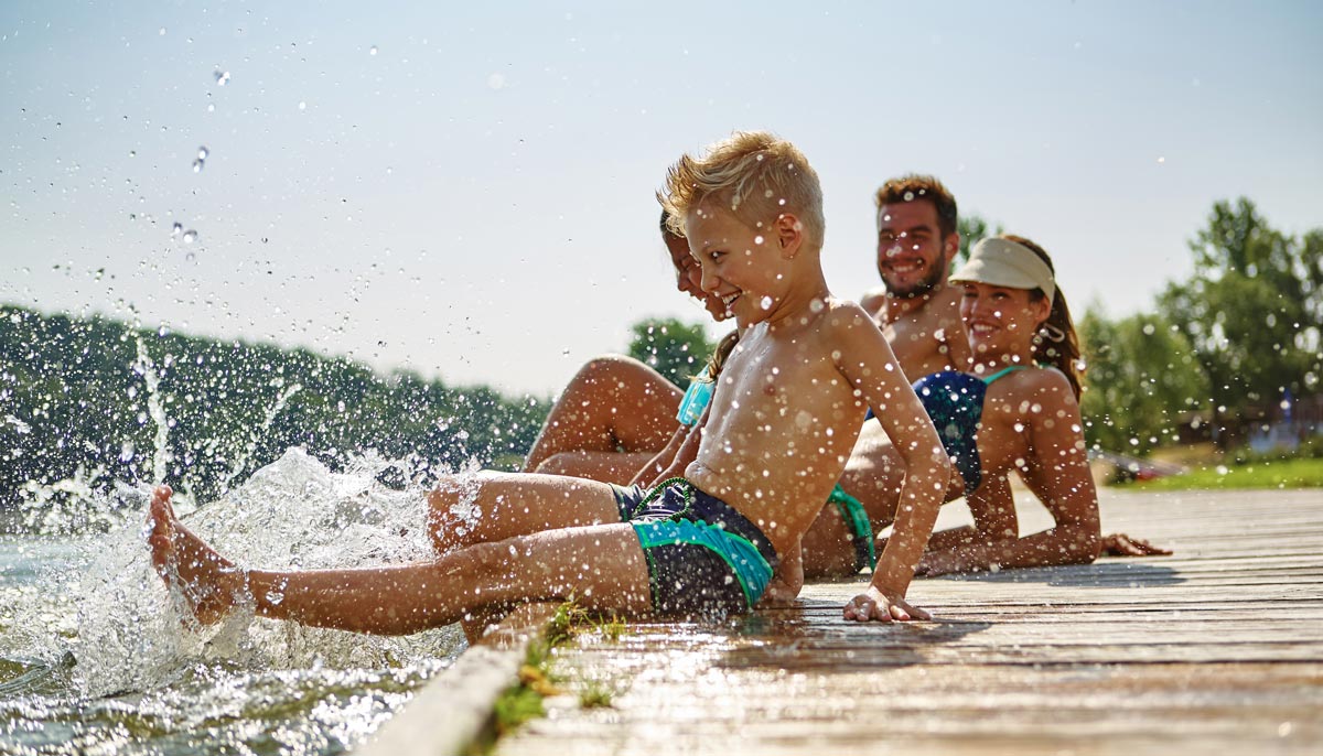 family on vacation